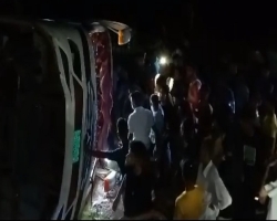 ওসমানীনগরে বাসের ধাক্কায় ২ জনের প্রাণহানি